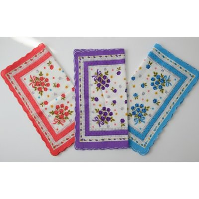 Chanar dámský látkový kapesník 10 ks – Zbozi.Blesk.cz