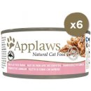 Applaws Cat Tin s tuňákem a krevetami 6 x 70 g