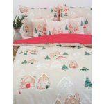 MKLuzkoviny.cz Vánoční bavlna povlečení Renforcé Perníková chaloupka krémové 140x200 70x90 – Zboží Dáma MKLuzkoviny.cz Vánoční bavlna povlečení Renforcé Perníková chaloupka krémové 140x200 70x90 – Zboží Dáma