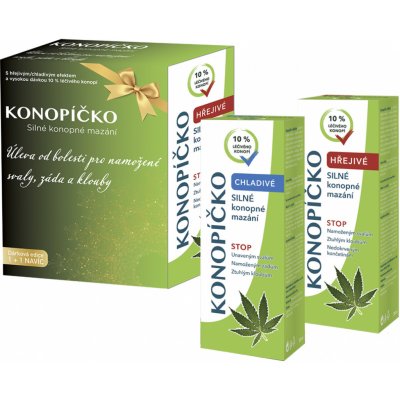 Konopíčko Chladivé konopné mazání 200 ml – Zboží Dáma