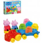Clemmy baby Peppa Pig vláček s kostkami – Zboží Dáma