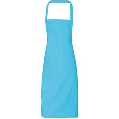 Premier Workwear Zástěra s laclem z biobavlny bez kapsy PR102 Turquoise Pantone 312 60x87cm – Hledejceny.cz