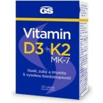 GS Vitamin D3 + Vitamin K2 30 tablet – Hledejceny.cz
