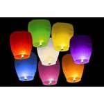 Lampiony štěstí mix barev – Zboží Dáma