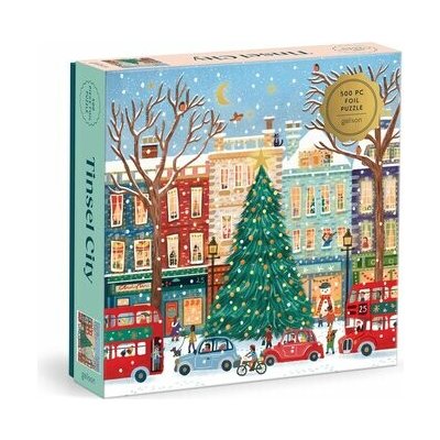 Tinsel City 500 Piece Foil Puzzle – Zboží Dáma