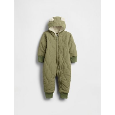 GAP Baby prošívaný sherpa overal Zelená – Hledejceny.cz