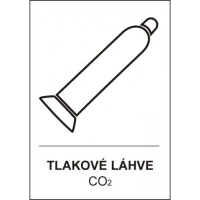 Tlakové láhve CO2 - Bezpečnostní tabulka 01079 druh – Zbozi.Blesk.cz