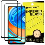 Wozinsky sada 2x super odolné tvrzené sklo Full Glue na celý displej s rámem Case Friendly Xiaomi Redmi Note 9 Pro / Redmi Note 9S / Poco X3 NFC černé A1-91728 – Zboží Živě