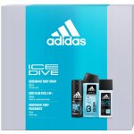 Adidas Ice Dive EDT 100 ml + EDT Get Ready! 100 ml dárková sada – Hledejceny.cz