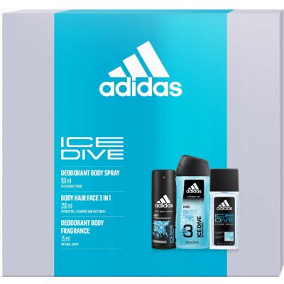 Adidas Ice Dive EDT 100 ml + EDT Get Ready! 100 ml dárková sada – Hledejceny.cz