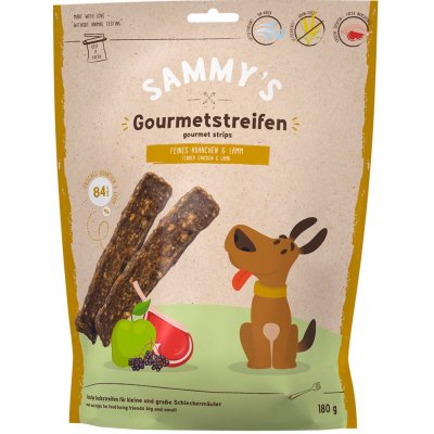 Sammy’s Gourmetstreifen kuřecí a jehněčí 180 g – Zbozi.Blesk.cz