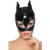 SM, BDSM, fetiš Black Level Vinyl Cat Mask S L