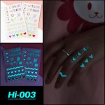 B-TOP Voděodolné dočasné svítící tetování HI-003 – Zbozi.Blesk.cz