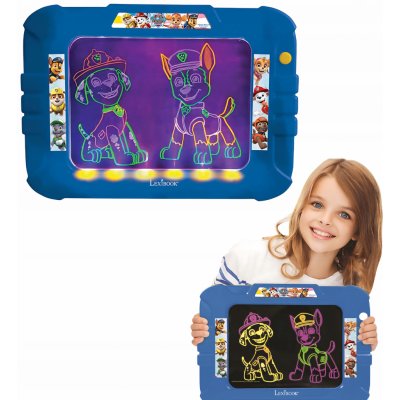 Lexibook Elektronická neónová kreslící tabulka Tlapková Patrola – Zboží Mobilmania