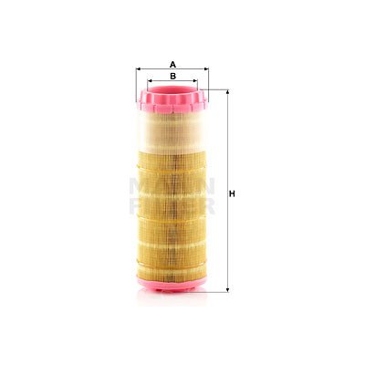 MANN-FILTER Vzduchový filtr C12004 – Hledejceny.cz