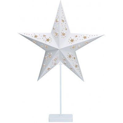 Solight LED vánoční hvězda stolní 10x LED 3x AA 1V262 – Zboží Dáma