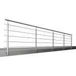 Hahn Steel Nerezové zábradlí - set (délka:6000mm x výška:1000mm) – Zbozi.Blesk.cz