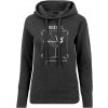 Dámská mikina s potiskem Ladies F-Word Hoody charcoal