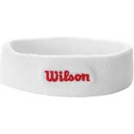 Wilson headband white – Zboží Mobilmania