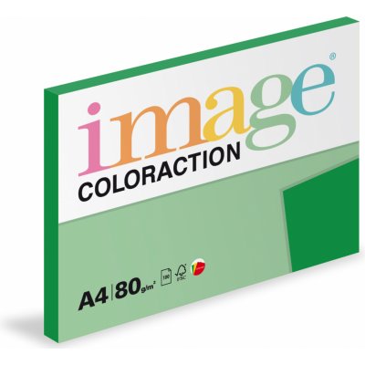 Papír barevný A4 80 g Coloraction DG47 Dublin tmavě zelená – Zbozi.Blesk.cz