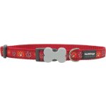 Red Dingo obojek Paw Impressions – Zboží Dáma