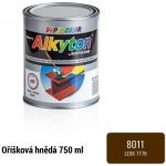 Alkyton hladký lesklý RAL 8011 oříšková hnědá 750 ml – Zbozi.Blesk.cz