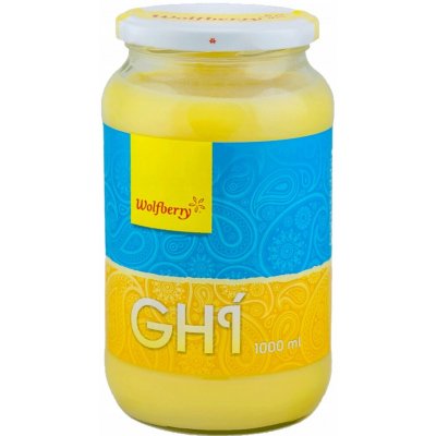 Ghí přepuštěné máslo Wolfberry 1000 g – Sleviste.cz