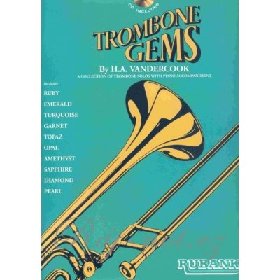 TROMBONE GEMS by VANDERCOOK + CD / trombon pozoun + klavír – Zbozi.Blesk.cz