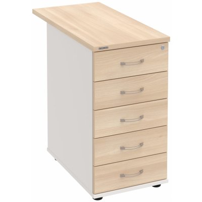 Hobis K 35 C P 80 5 zásuvek podél 80 cm akát bílá – Hledejceny.cz