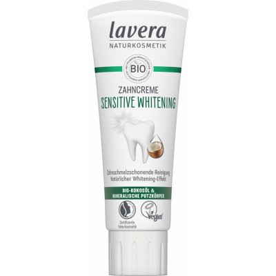 lavera Sensitive Whitening zubní krém 75 ml – Zboží Mobilmania