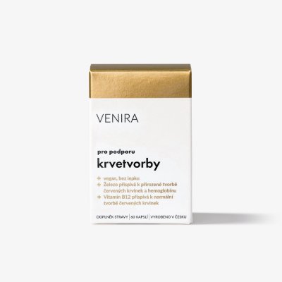 Venira Pro podporu krvetvorby 60 kapslí – Hledejceny.cz