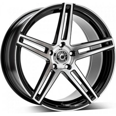 Wrath Alloy Wheels WfF-1 8,5x19 5x112 ET42 gloss black polished face