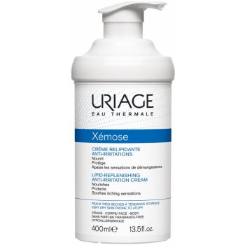 Uriage Xémose relipidační zklidňující krém pro velmi suchou citlivou a atopickou pokožku (Nourishes, Protects, Soothes Itching Sensations) 400 ml