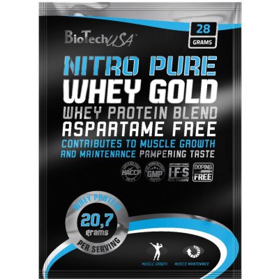 BioTech USA Nitro Pure Whey 28 g – Hledejceny.cz