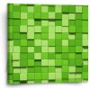 Obraz Sablio Obraz Green Blocks 3D - 50x50 cm