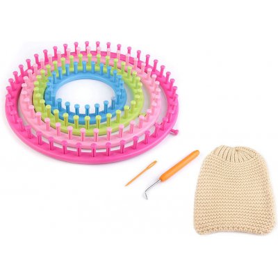 Knit Quick Sada plastových rámečků na pletení čepic a tunelů – Zboží Dáma