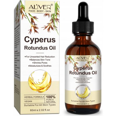 Aliver Cyperus Rotundus Oil - Olej na redukci ochlupení 60ml – Sleviste.cz