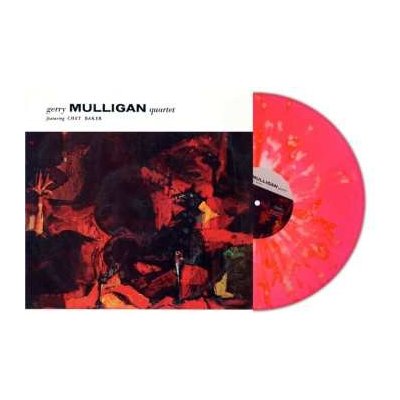 Gerry Mulligan - Gerry Mulligan Quartet Featuring Chet Baker - limited Handnumbered Edition - red Splatter LP
