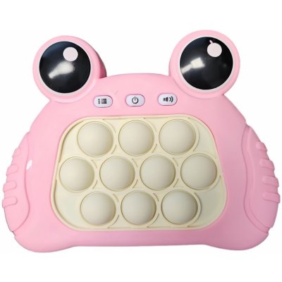 Leventi Fast push puzzle game pop it hra -žába růžová – Zboží Mobilmania