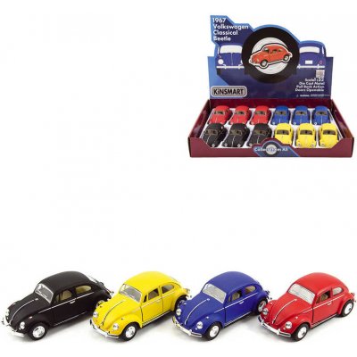 Kinsmart Auto VW Classical Beetle 1967 kov 13cm 1:32 – Hledejceny.cz