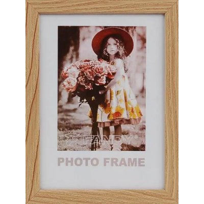 FANDY Dřevěný rámeček Style 10x15 3 světle hnědý – Hledejceny.cz