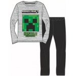 Fashion UK dětské pyžamo Minecraft bílá – Zboží Mobilmania