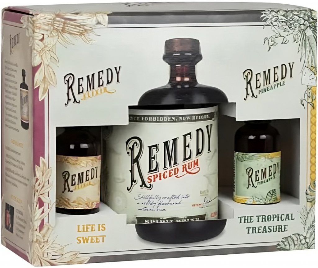 Remedy Spiced Golden 1920´s Edition 41,5 % 0,7 l (tuba)