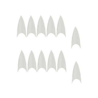 Nehtyprofi TIPY průhledné ve tvaru stiletta 200 ks – Sleviste.cz