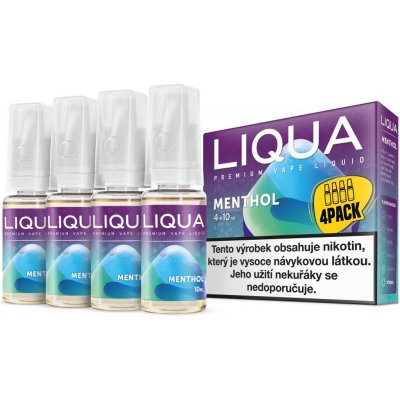 Ritchy Liqua Elements Mentol 4 x 10 ml 6 mg