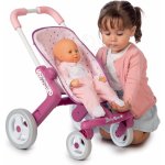 Smoby s otočnými kolečky Violette Baby Nurse 54 cm rukojeť – Zboží Mobilmania