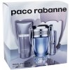 Kosmetická sada Paco Rabanne Invictus EDT pro muže 100 ml + EDT 10 ml + sprchový gel 100 ml dárková sada