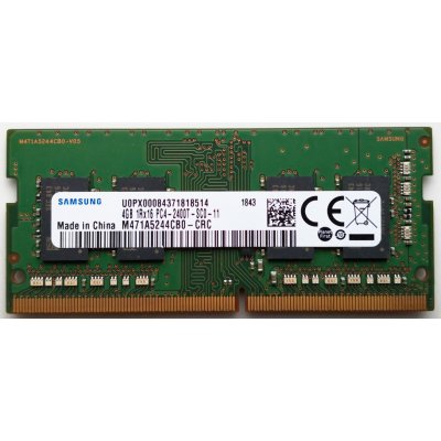 Samsung DDR4 4GB 2400MHz CL17 M471A5244CB0-CRC – Zboží Živě