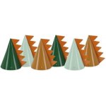 PartyDeco Čepičky papírové Dinosauři mix 6 ks – Zboží Dáma