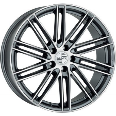 MAK leipzig 11x20 5x130 ET60 gunmetal mirror – Sleviste.cz